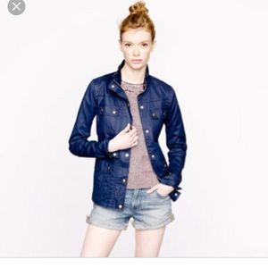 J. Crew Downtown Field Jacket in navy!